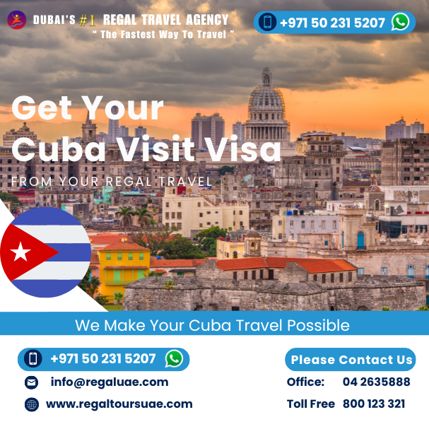 Cuba Visa From Dubai