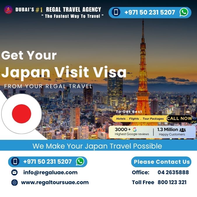 Japan visa from dubai