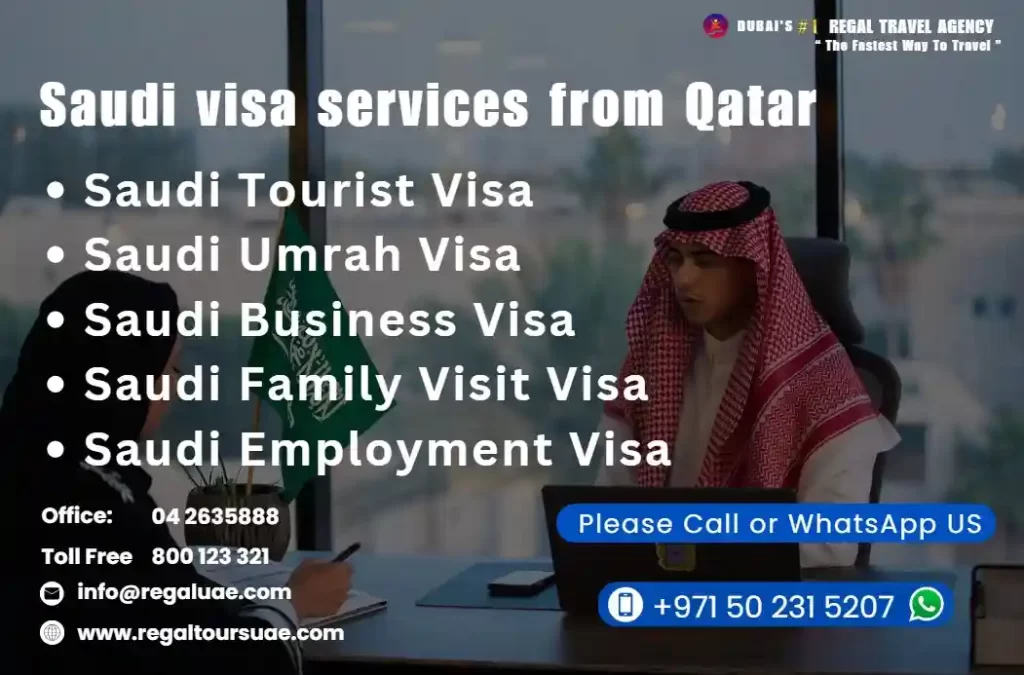 Saudi visa services from Qatar