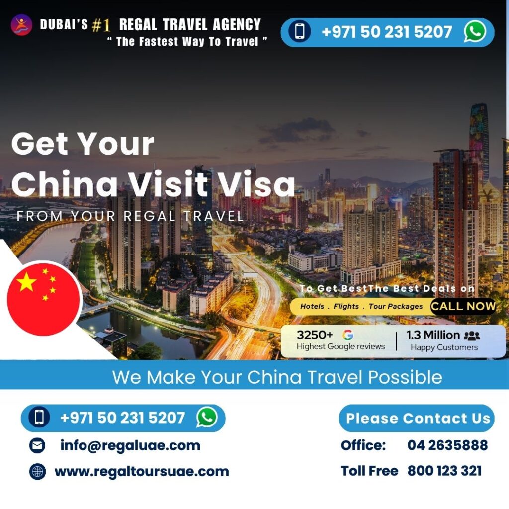 China Visa From Dubai