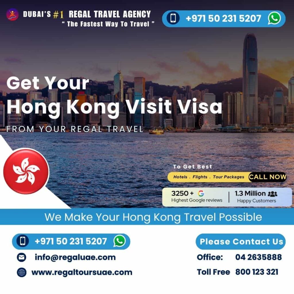 Hong Kong Visa From Dubai