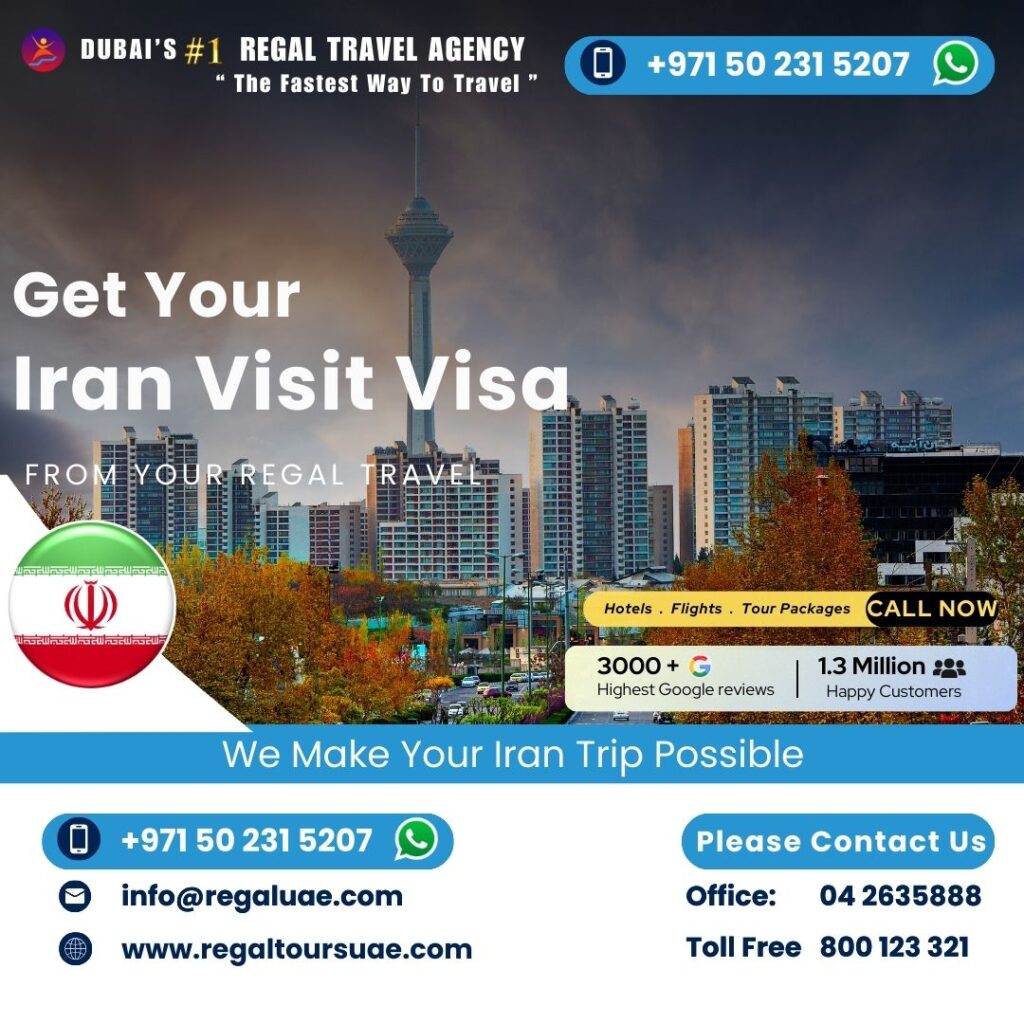 Iran visit Visa From Dubai