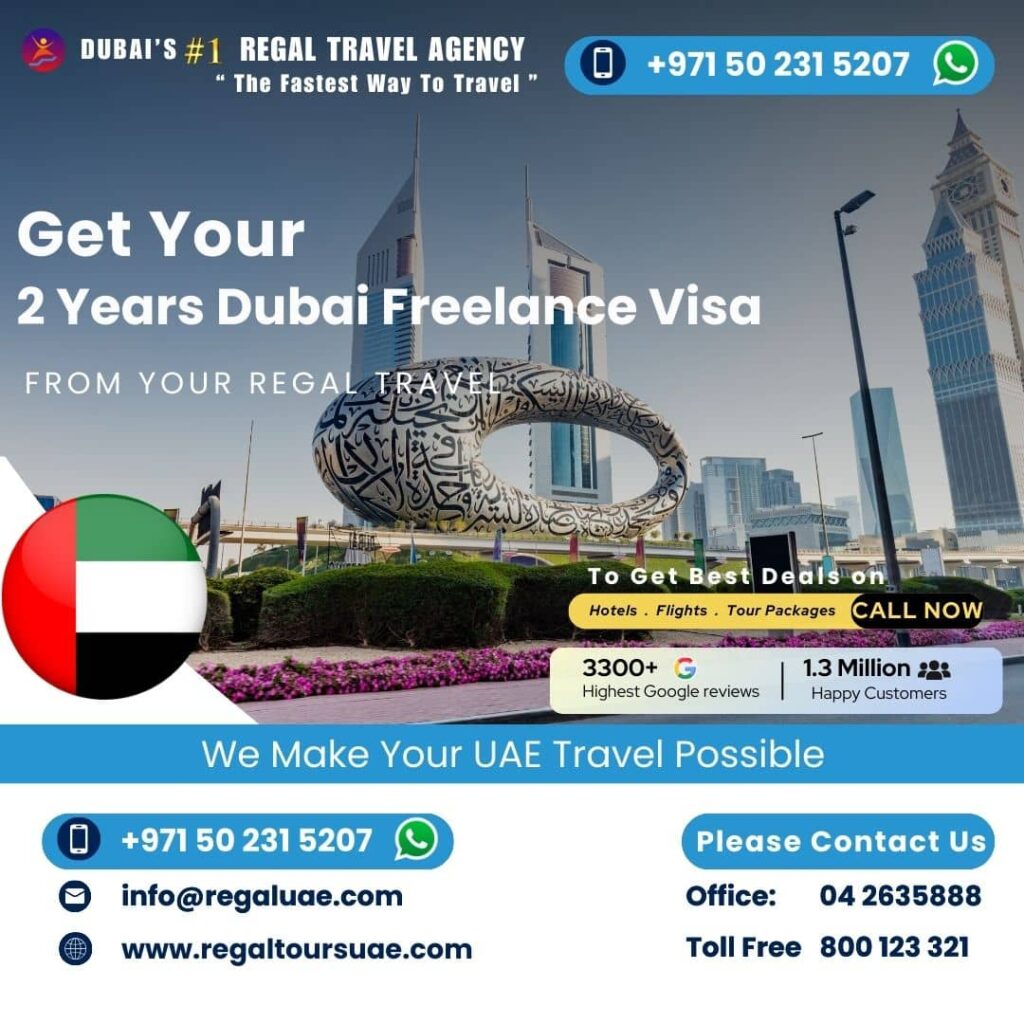 2 years Dubai freelance visa