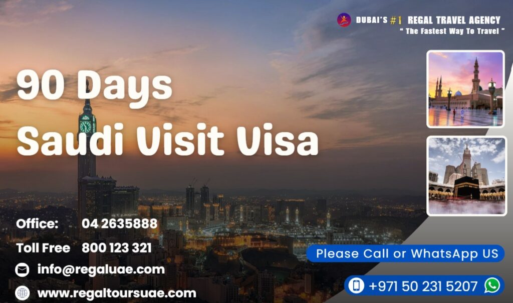 90 days saudi visit visa