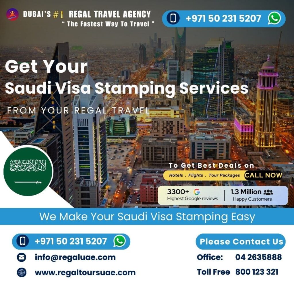 Saudi Visa Stamping Services