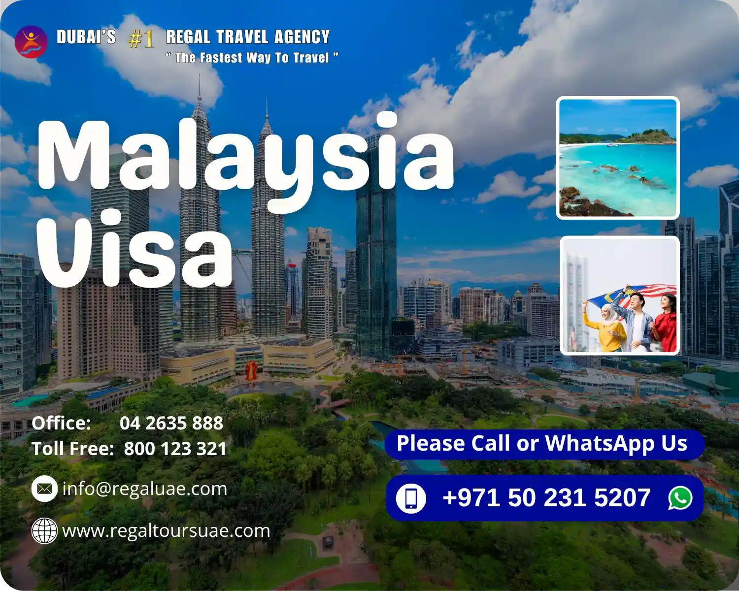 Malaysia Visa from Dubai