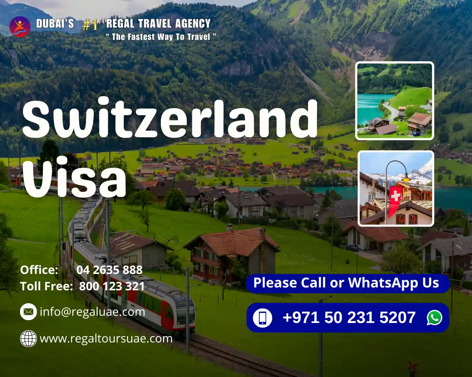 Switzerland Visa from Dubai