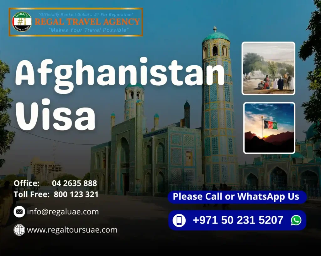 Afghanistan Visit Visa From Dubai