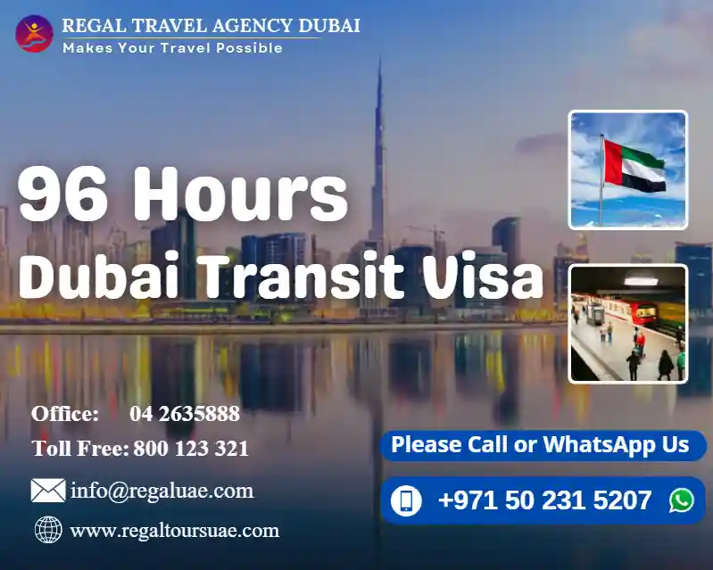 96 Hours Dubai Transit Visa