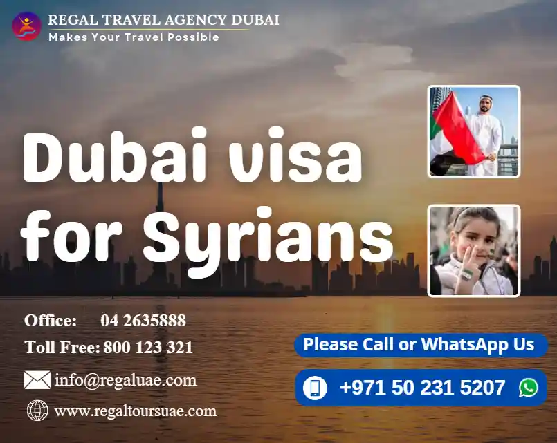 Dubai visa for Syrians