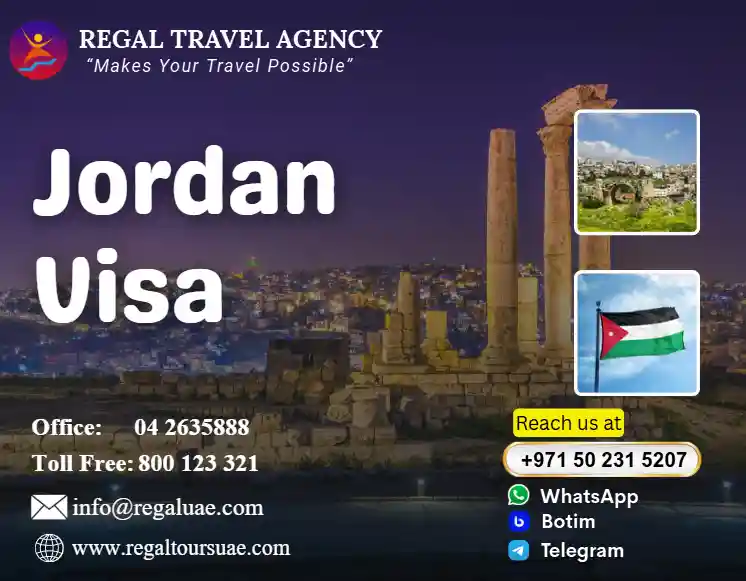 Jordan visit visa from Dubai