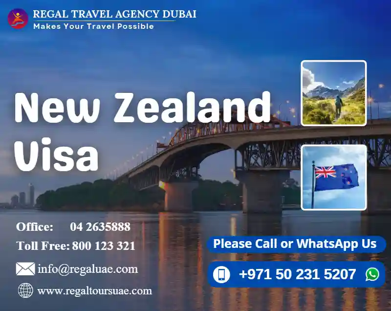 New Zealand Visa from Dubai