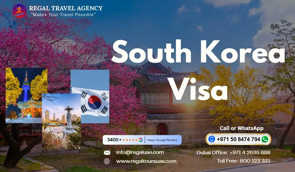 south korea visa from dubai
