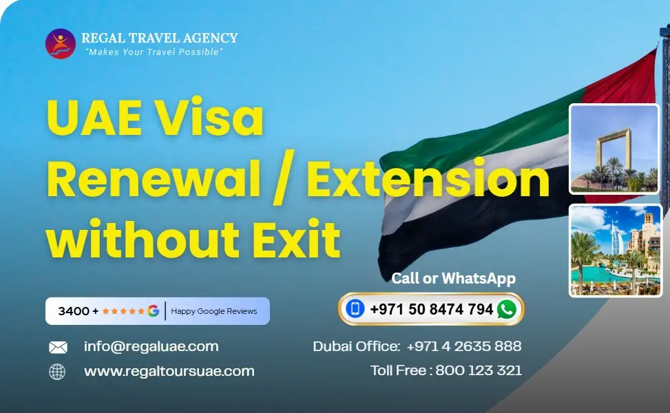UAE Visit Visa Extension Without Exit