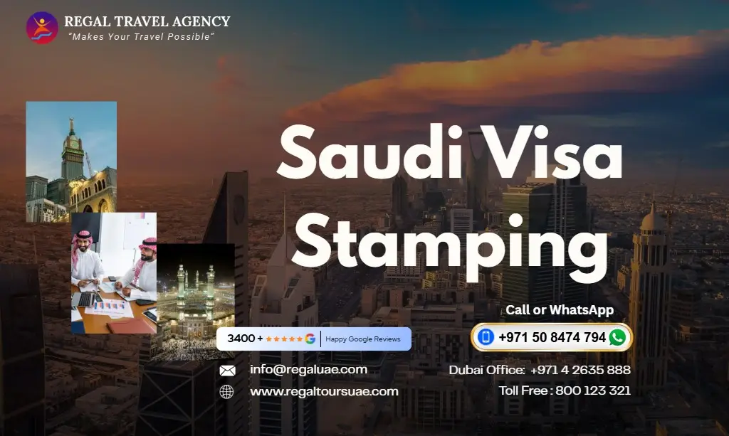 Saudi visa stamping