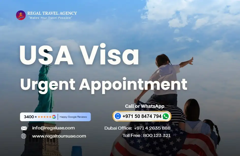 USA Urgent Visa Appointments