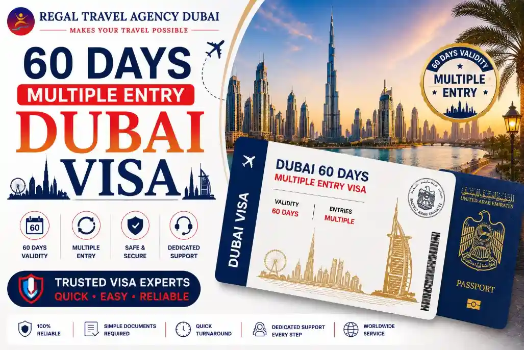 60 Days Multiple Entry Dubai UAE Visa