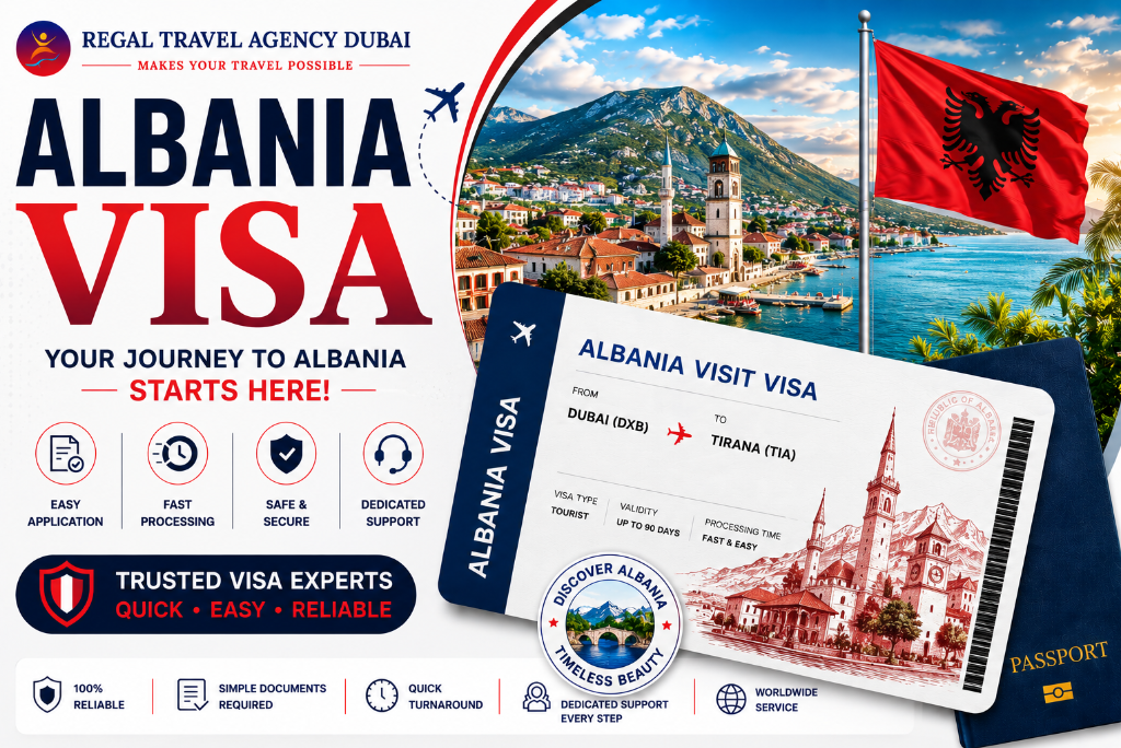 Albania Visit Visa from Dubai