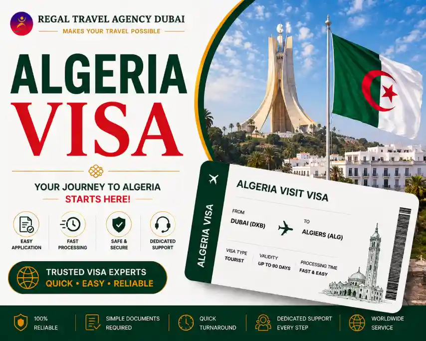 Algeria Visit Visa From Dubai