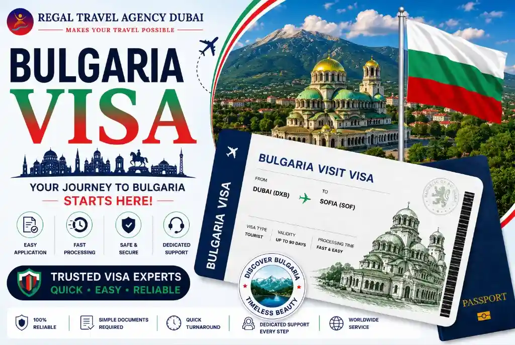 Bulgaria Visit Visa from Dubai
