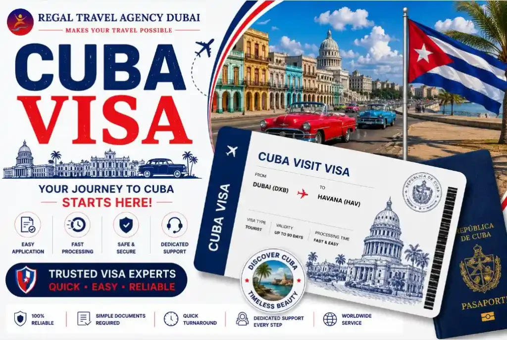 Cuba Visit Visa From Dubai