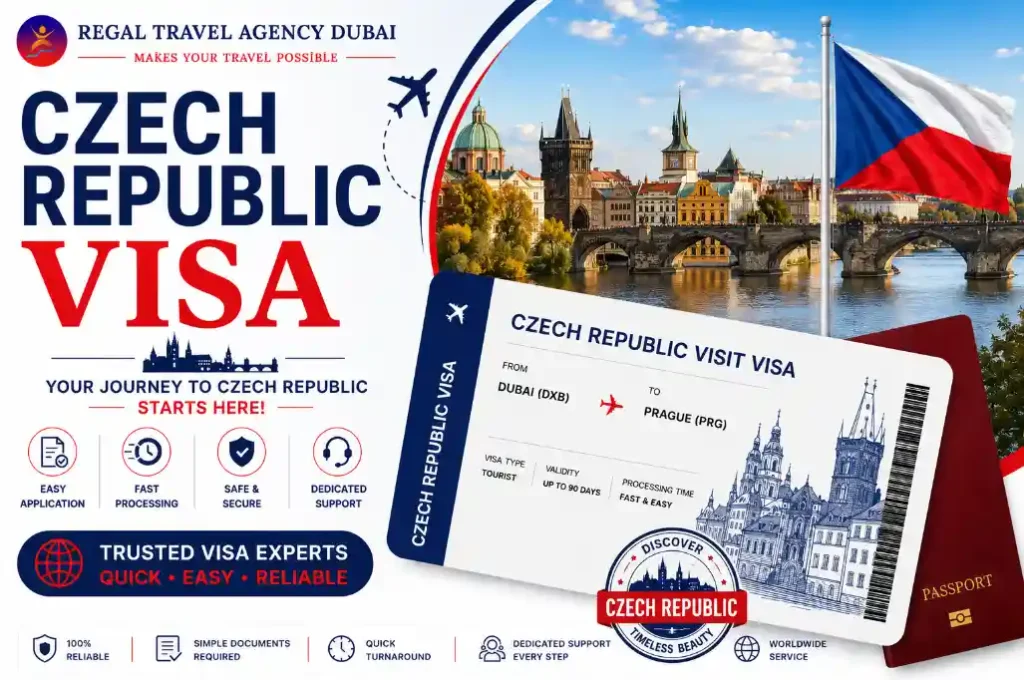 Czech Republic Visa from Dubai
