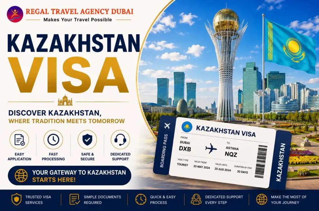 Kazakhstan Visit Visa From Dubai
