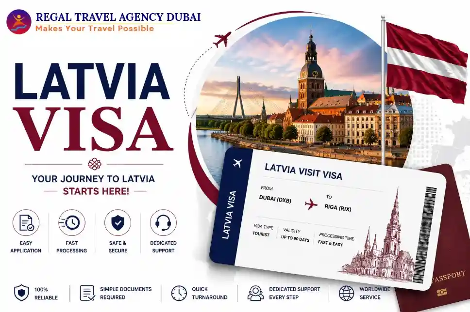 Latvia visa From Dubai