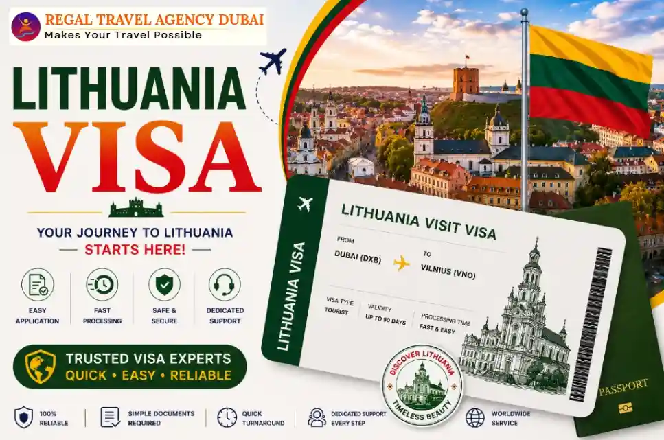 Lithuania Visa from Dubai