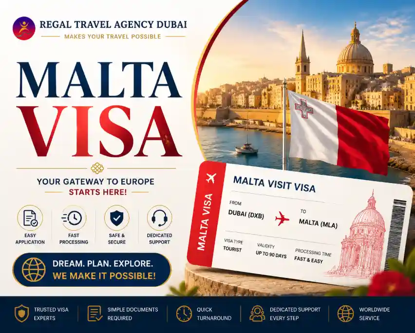 Malta Visa from Dubai