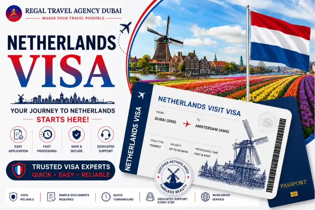 Netherlands Visa from Dubai