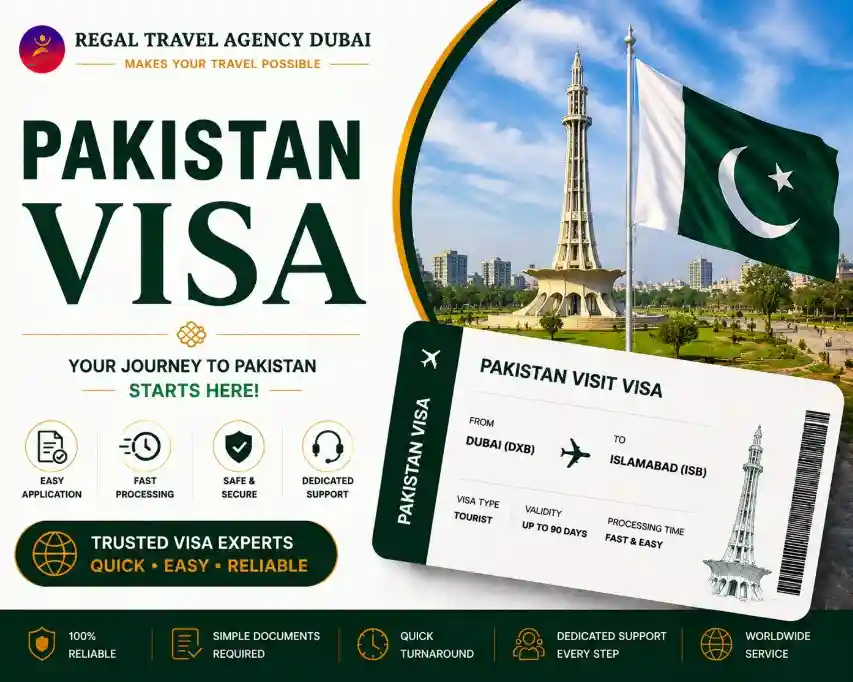 Pakistan Visit Visa From Dubai