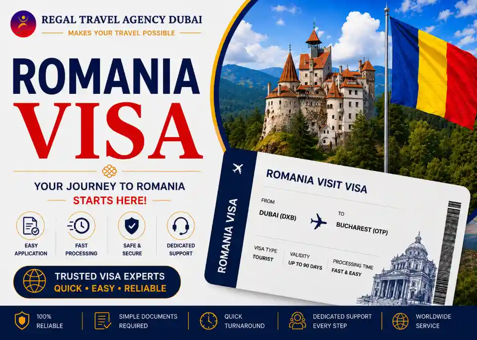 Romania Visit Visa From Dubai