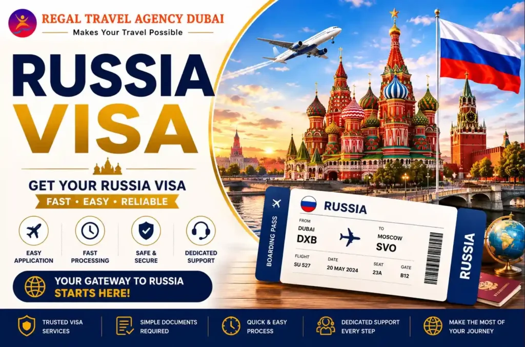 Russia Visa from Dubai