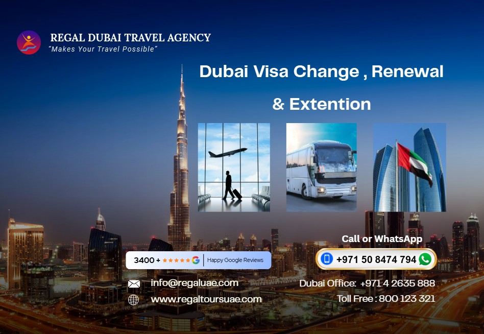Dubai visa renewal extension
